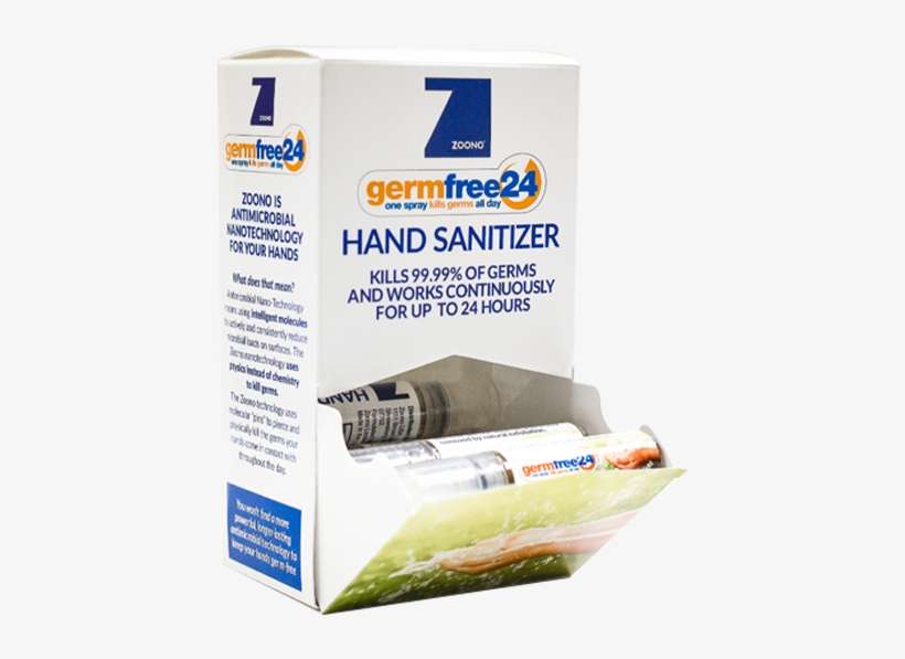 Germfree24 Hand Sanitizer 8ml24 Pack - Germfree24 Hand Sanitizer, transparent png download