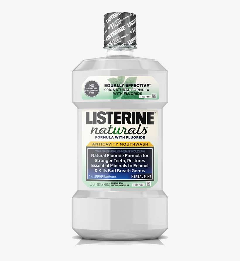 Rapid Fusion Technology - Mouthwash Listerine, transparent png download