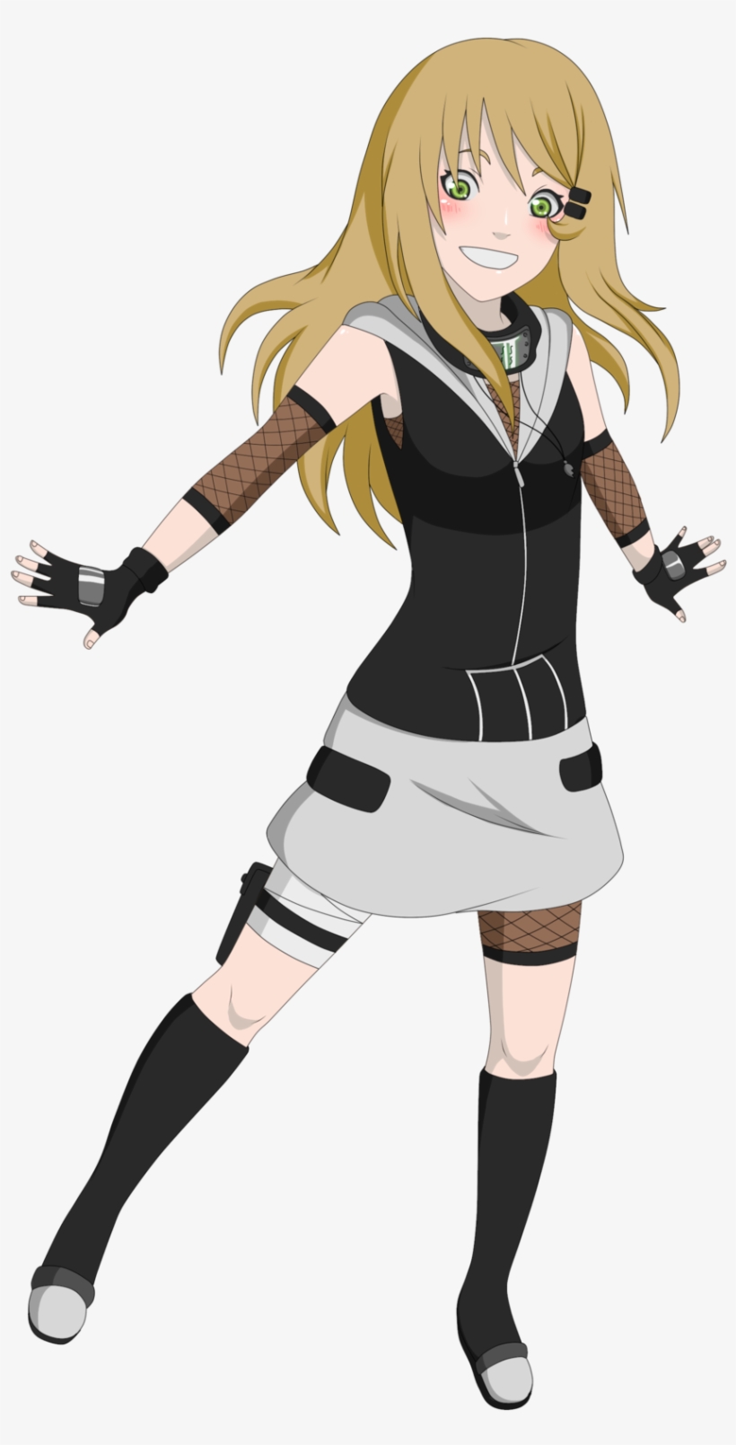 Banners Transparent Gold Glitter - Naruto Oc Asuka Takashi, transparent png download
