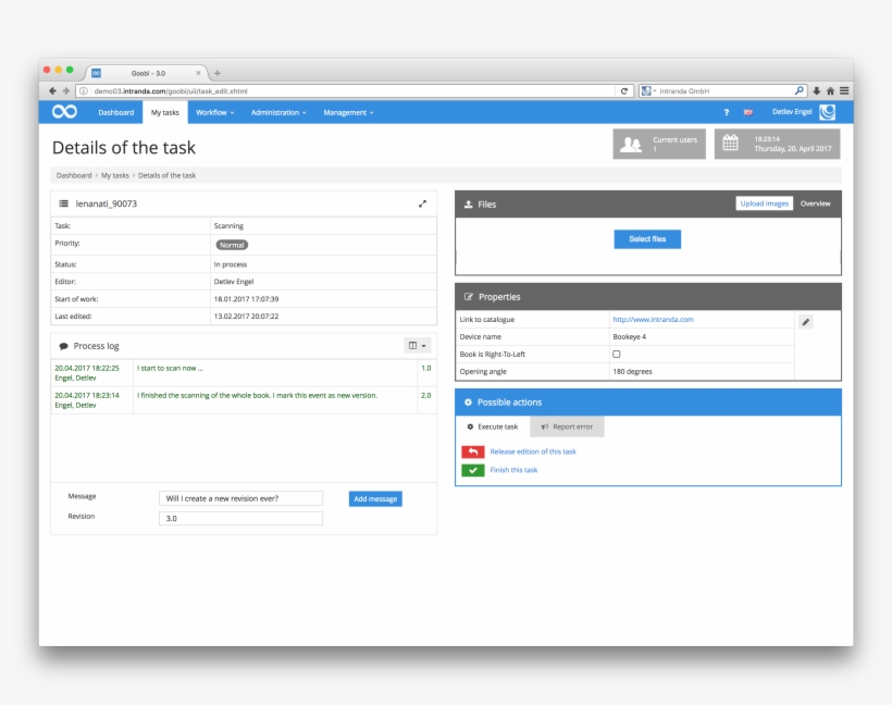 Digitisation Workflow Tracking Software - Workflow, transparent png download