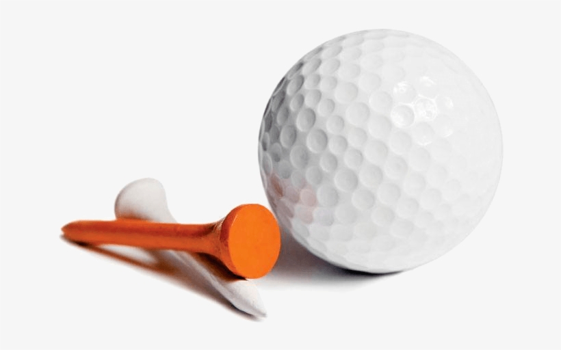 Golf Club And Ball Png Image Black And White - Golf Ball And Tees, transparent png download