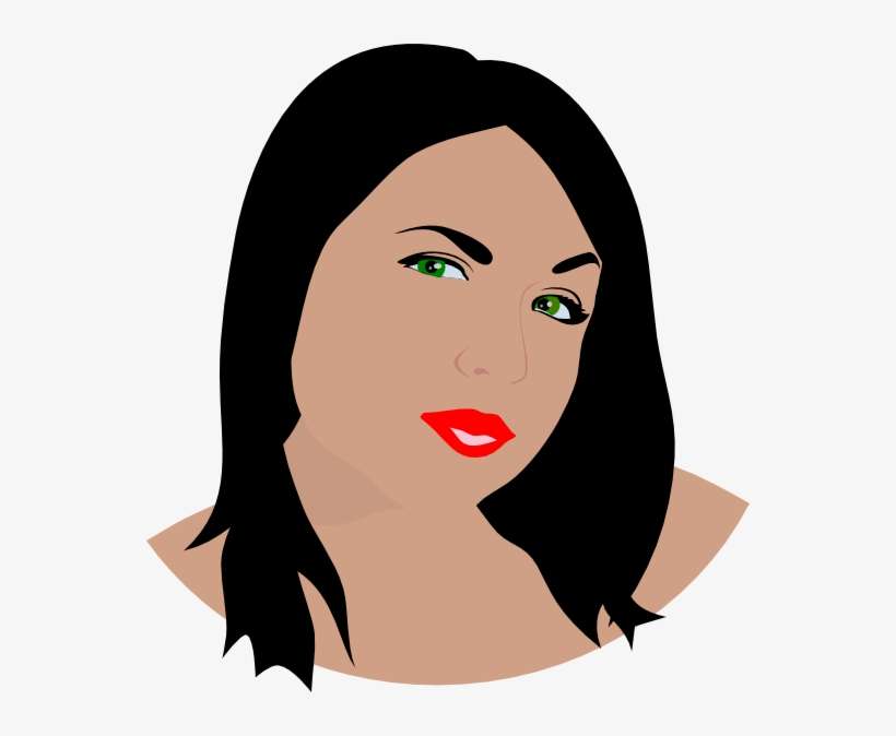 How To Set Use Green Eye Woman Clipart, transparent png download