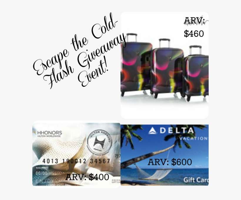 Escape The Cold Giveaway Event - Heys Organik 3 Piece Spinner Set, transparent png download