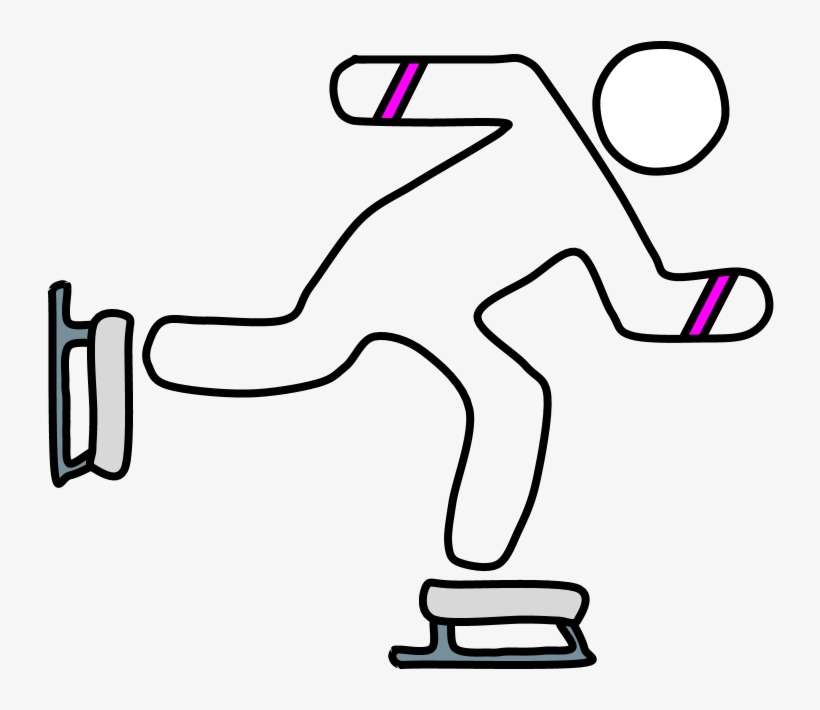 Ice Skater, Ice Skates - Ice Skating, transparent png download