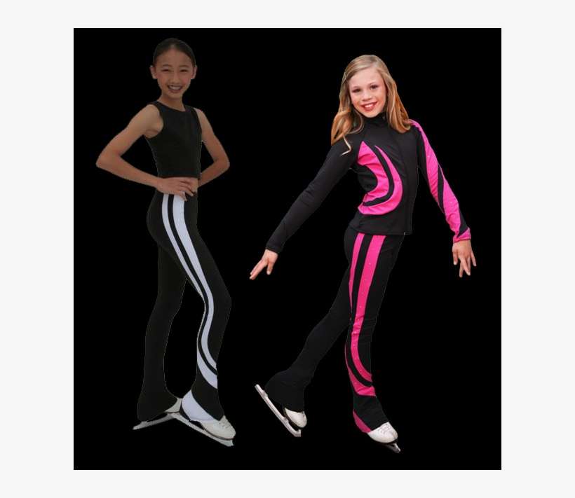 Chloenoelswirlpant - Spandex, transparent png download