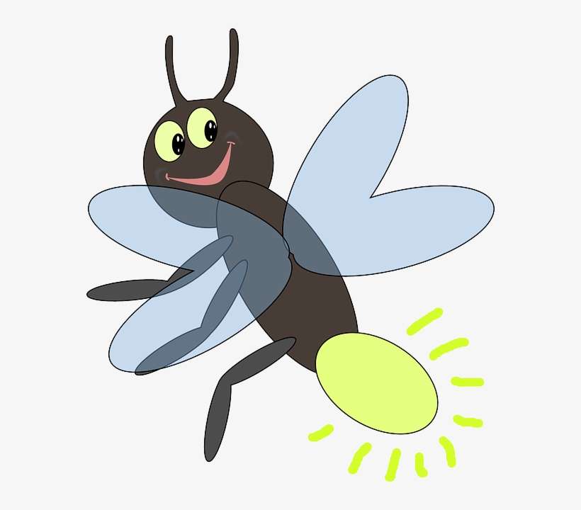 Lighting Bug Clip Art At Clke - Firefly Clip Art, transparent png download