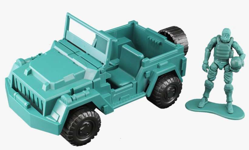 Acid - 2015 Sdcc Toynami Exclusive Acid Rain Green Jeep Commander, transparent png download