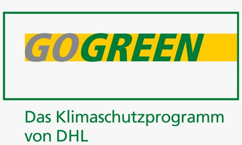 All Our Products Will Be Shipped By The Climate Protection - Dhl Go Green, transparent png download