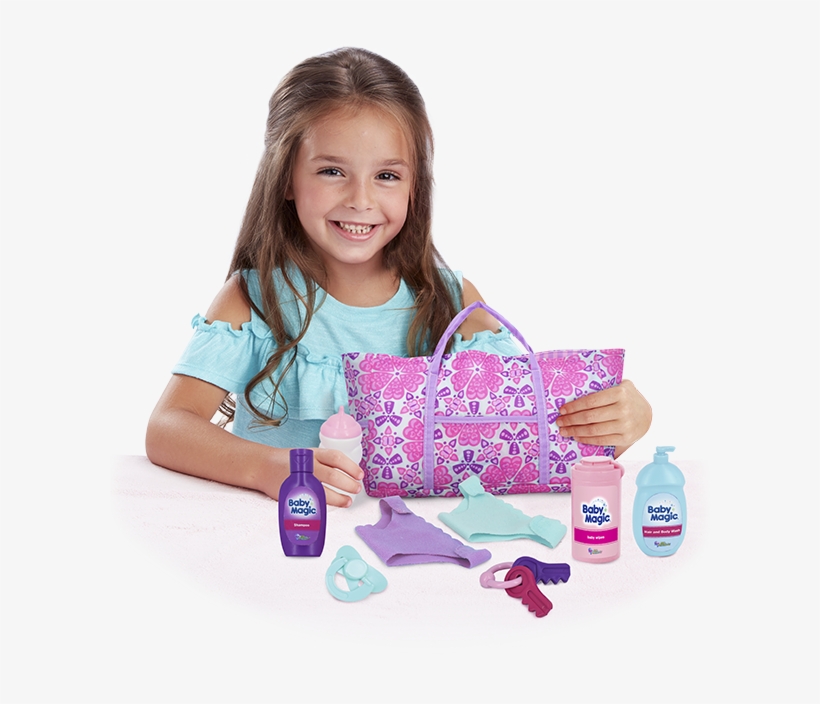 Diaper Bag Gift Set - Girl, transparent png download