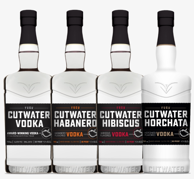 Cutwater Spirits Featuring A Brand New Custom Bottles - Grain Whisky, transparent png download