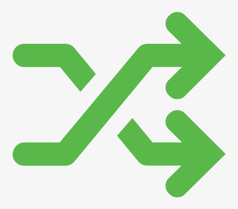 Fully Managed Logistics - Music Player Shuffle Icon Png, transparent png download