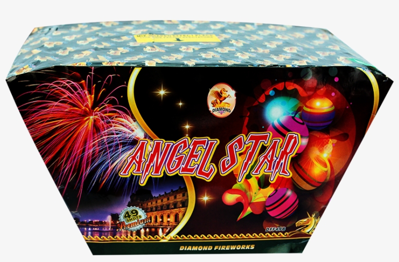 2" Fan Shaped Crackling Mine To Red Wave Popping Star, transparent png download