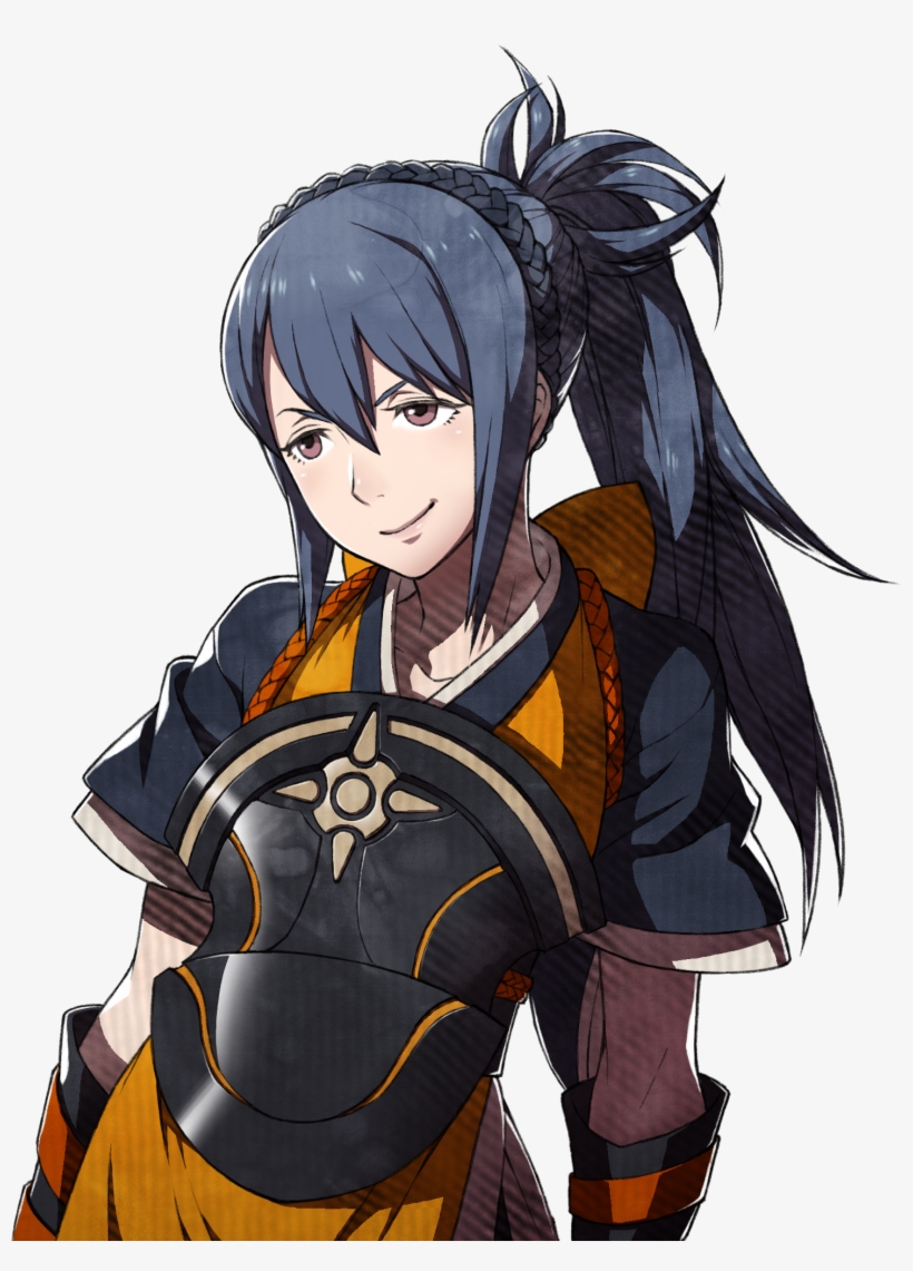 3mib, 1476x1983, Oboro Portrait - Fire Emblem Fates Oboro, transparent png download