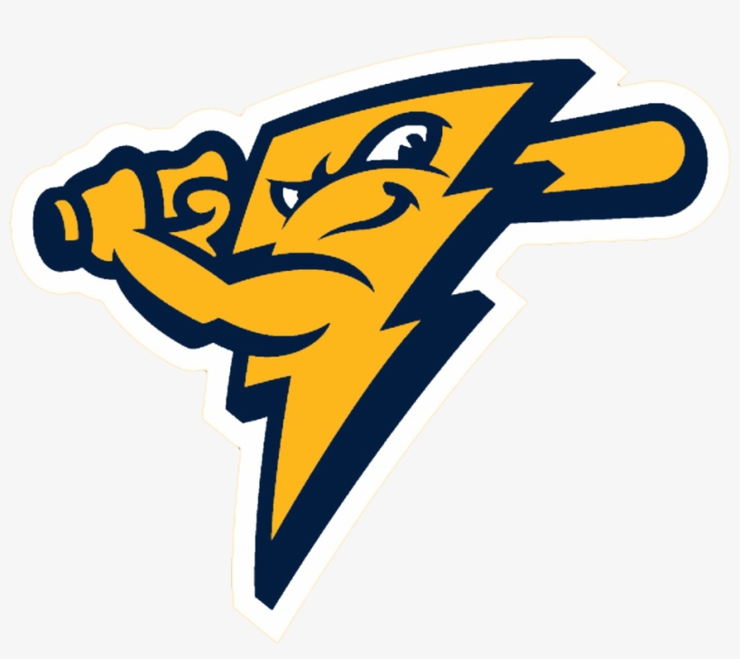 Gateway Growlers "gateway" Script Raglan - Trenton Thunder Alternate Logo, transparent png download