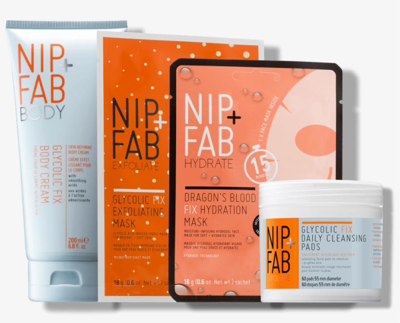 Weekend Pamper Kit Nip Fab - Nip Fab Body Cream, transparent png download