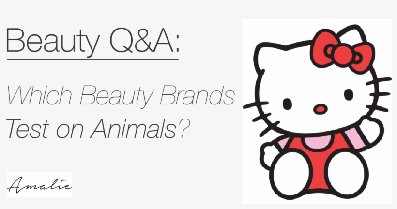Which Makeup Brands Test On Animals - Hello Kitty Baby Png, transparent png download