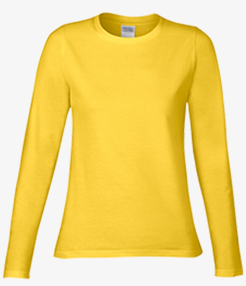 Home / T Shirts / Cotton / Gildan 76400 L Ladies Long, transparent png download