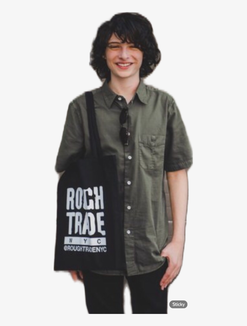 #finn Wolfhard #celebrity #popular #smile - Finn Wolfhard Rough Trade, transparent png download