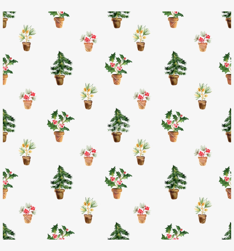 Cute Christmas Patterns - Christmas Day, transparent png download