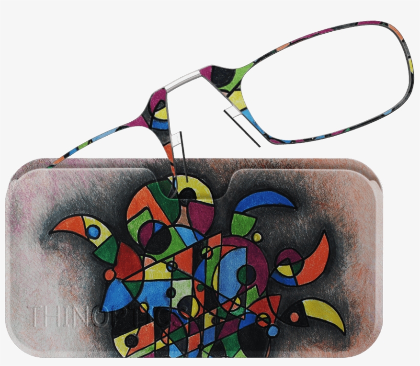 Artlifting Always With You Reading Glasses Art - Aviator Sunglass, transparent png download