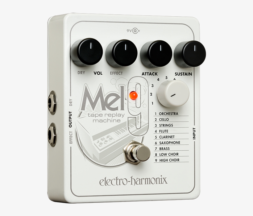 Electro Harmonix Mel9 Tape Replay Machine Pedal - Ehx Mel 9, transparent png download