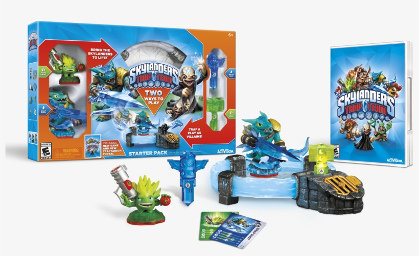 In Skylanders Your Toys Literally Comes To Life Within - Activision Skylanders Trap Team (starter Pack), transparent png download