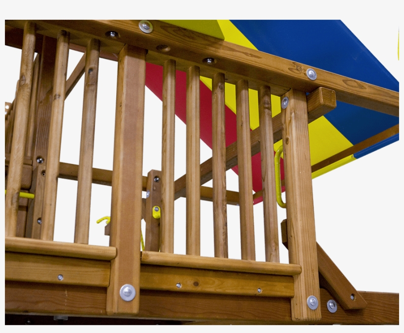 10o Spindle Rail - Backyard Playworld, transparent png download
