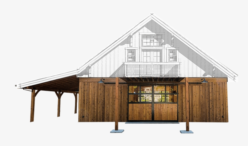 Sometimes Clients Approach Us Wondering What It Would - Dc Structures Barn House, transparent png download