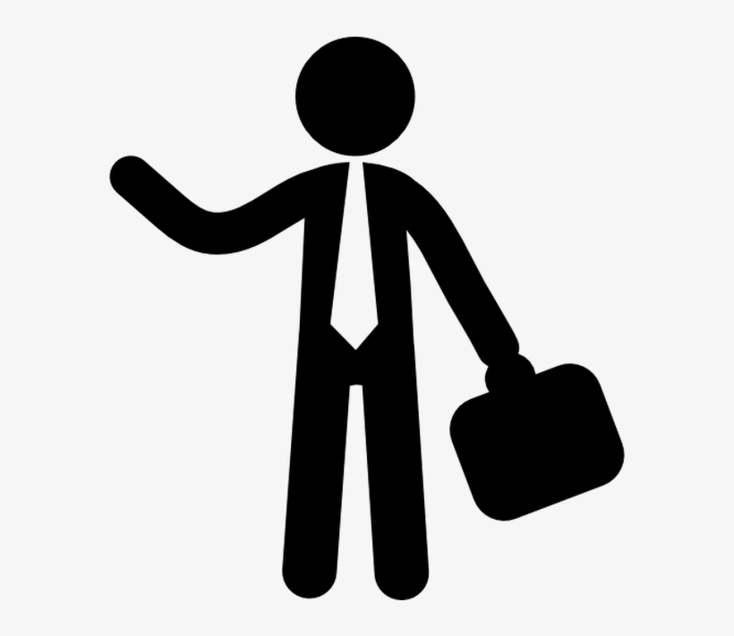 Businessperson Franchising Computer Icons Clip Art - Business Stick Figure Png, transparent png download