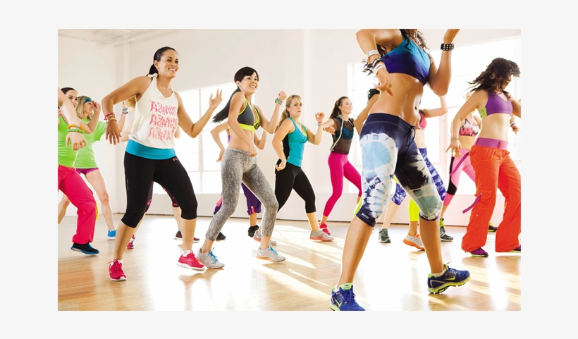 Zumba - Zumba Class Black And White, transparent png download