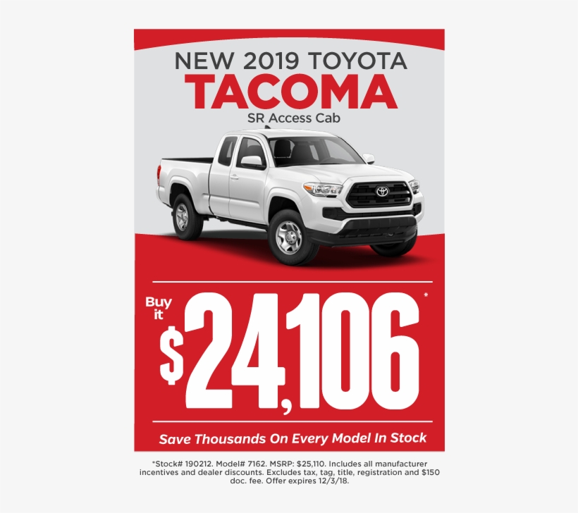 Tacoma Special Offers - Tacoma, transparent png download