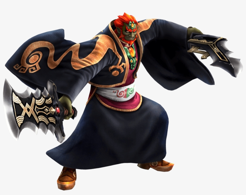 Ganondorf's Weakness To Fishing Poles And Other Zelda - Hyrule Warriors Legends Pack, transparent png download