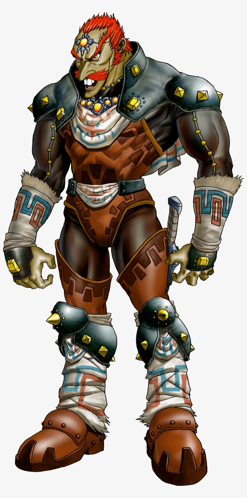 Ganondorf - Ganon Zelda Ocarina Of Time, transparent png download