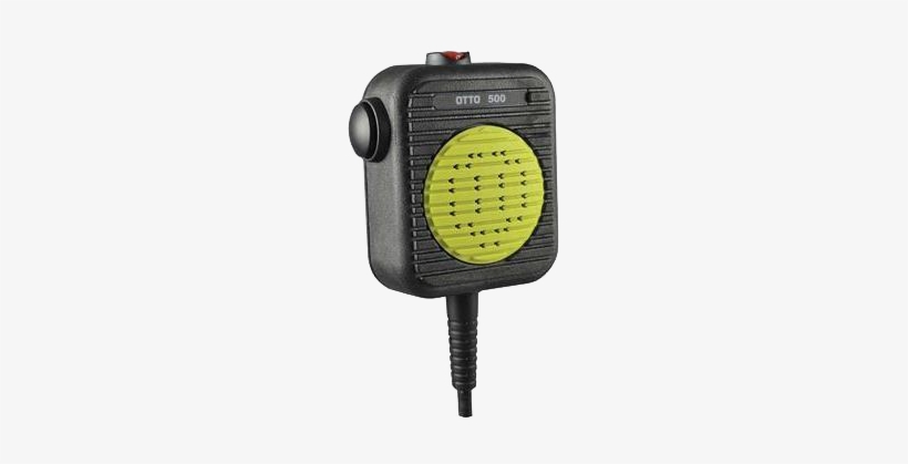 Otto 500 Speaker Microphone - Motorola Speaker Mic Firefighter Radio Mics, transparent png download