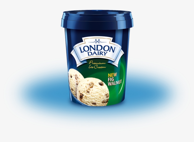 Fig Walnut - London Dairy Caramel Biscuit, transparent png download