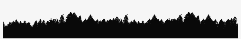 Mountain Tree Silhouette At Getdrawings - Shortleaf Black Spruce, transparent png download