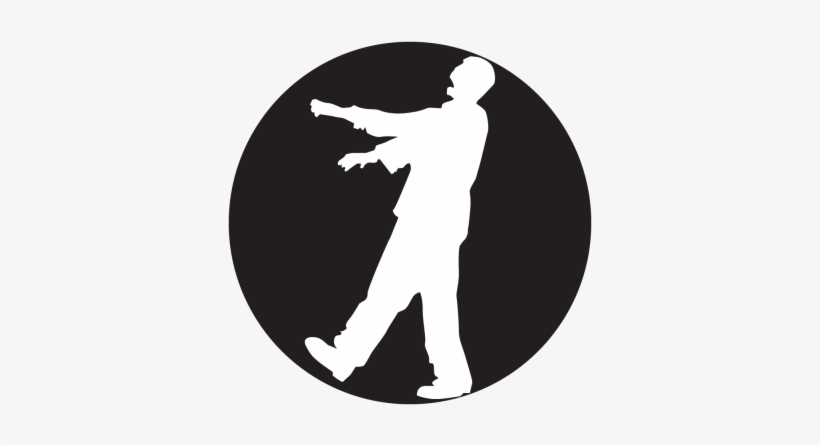Zombie Gobo - Silhouette, transparent png download