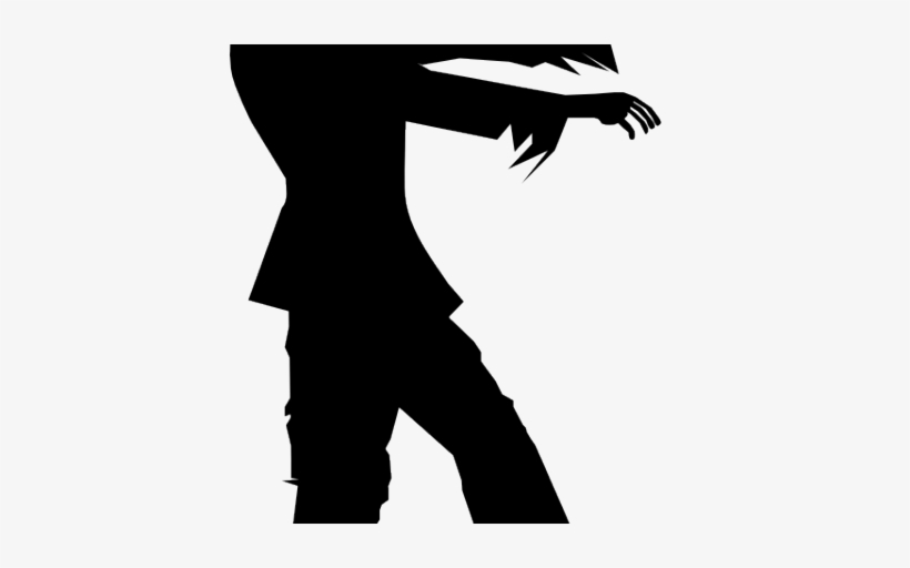 Zombie-432x432 - Zombie Silhouette Clip Art, transparent png download