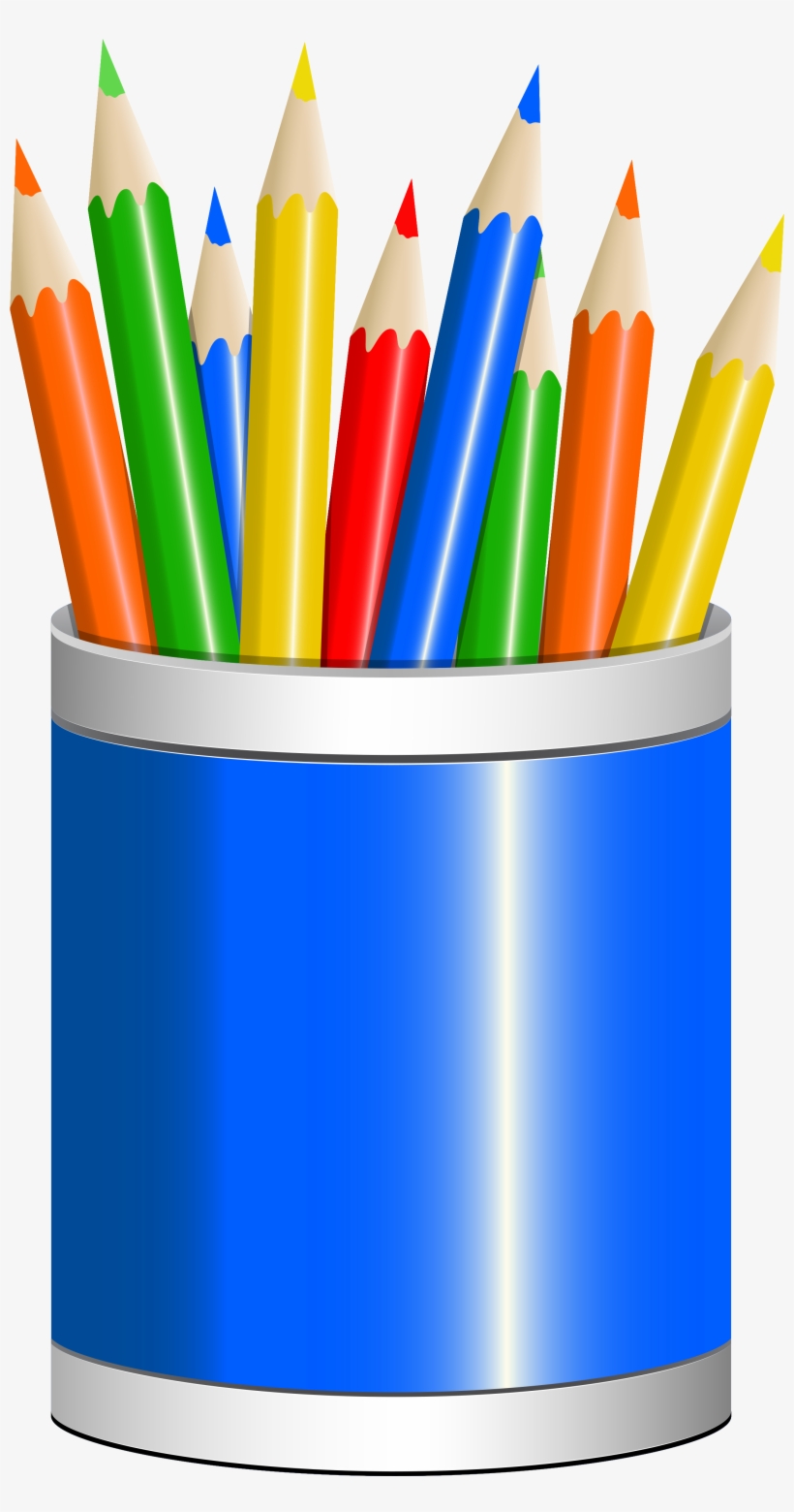 Pencil Cup Clipart, transparent png download
