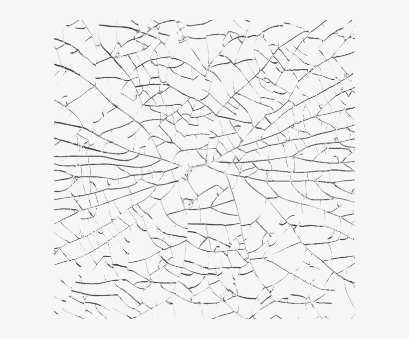 Glass Shatter Png Clip Free Library - Cracking Glass Png, transparent png download