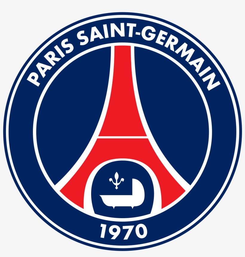 Flat Logo, Png Format, Saint Germain, Paris Saint, - Parc Des Princes, transparent png download