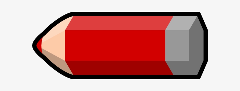 Red Pencil Svg Clip Arts 600 X 230 Px, transparent png download