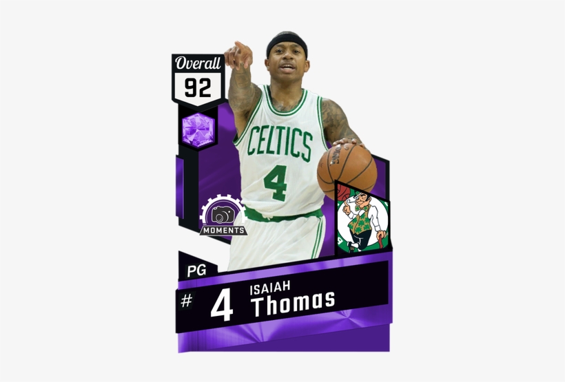 Nate Robinson Celtics Png - Isaiah Thomas Basketball Card, transparent png download