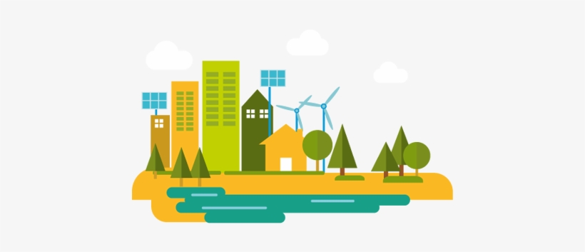 Green Credentials - Environmentally Friendly City Png, transparent png download