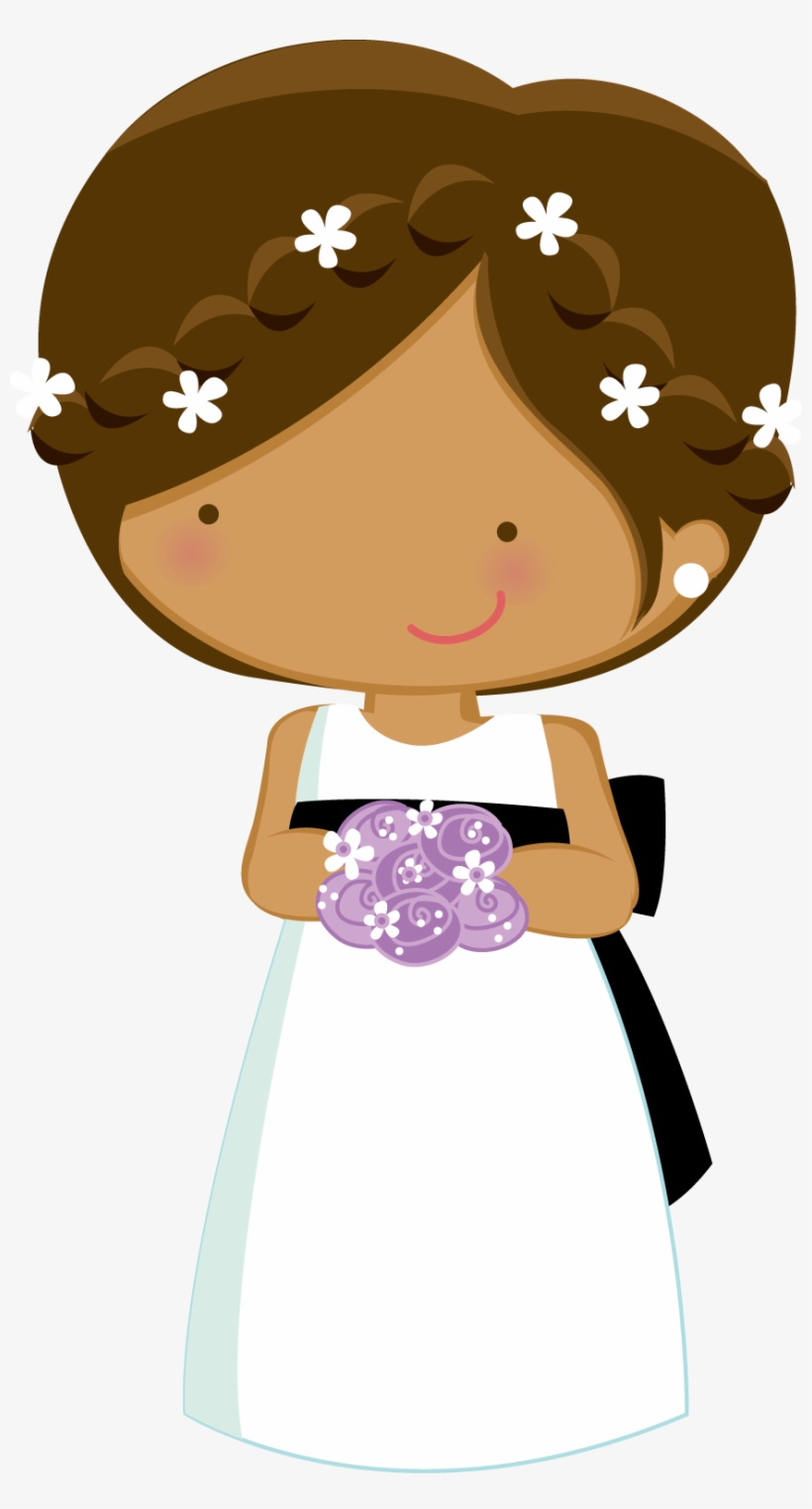 Digi Stamp - Daminha De Honra Desenho, transparent png download