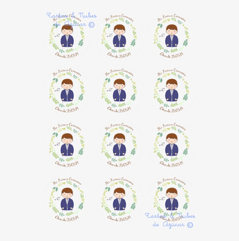 Papel De Azúcar Primera Comunión - First Communion, transparent png download