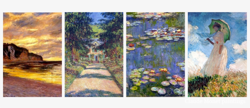 As Edmond De Goncourt Described Once His Garden As - Claude Monet, transparent png download
