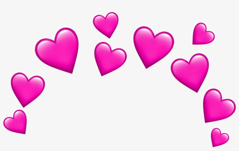 Heart Hearts Crown Emoji Emojis Png Transpernt - Emoji, transparent png download