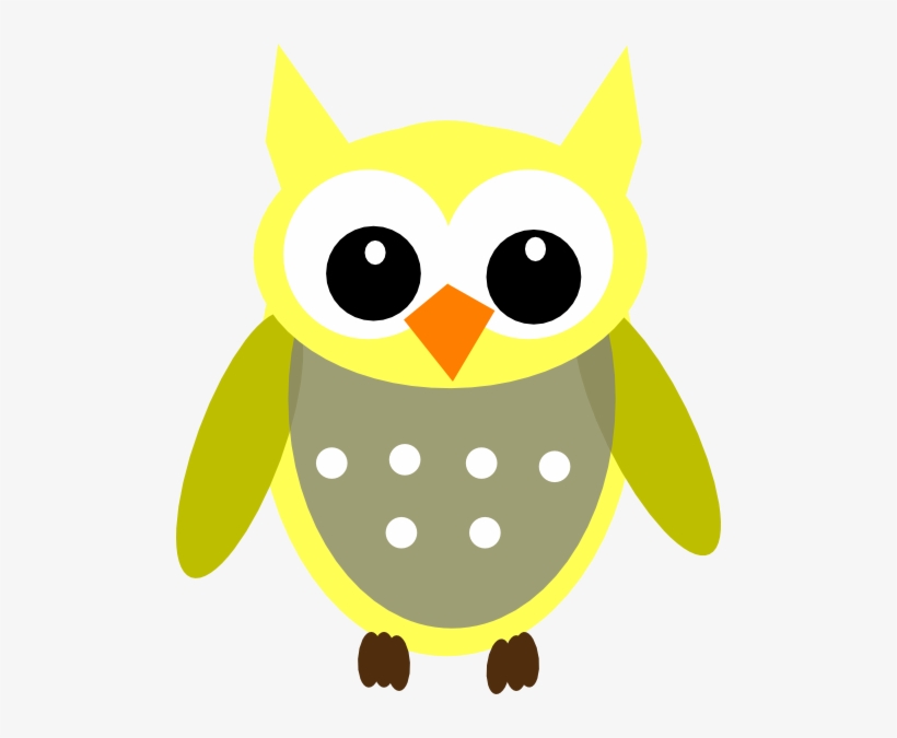 Owl Clipart Cute - Baby Owl Clip Art, transparent png download