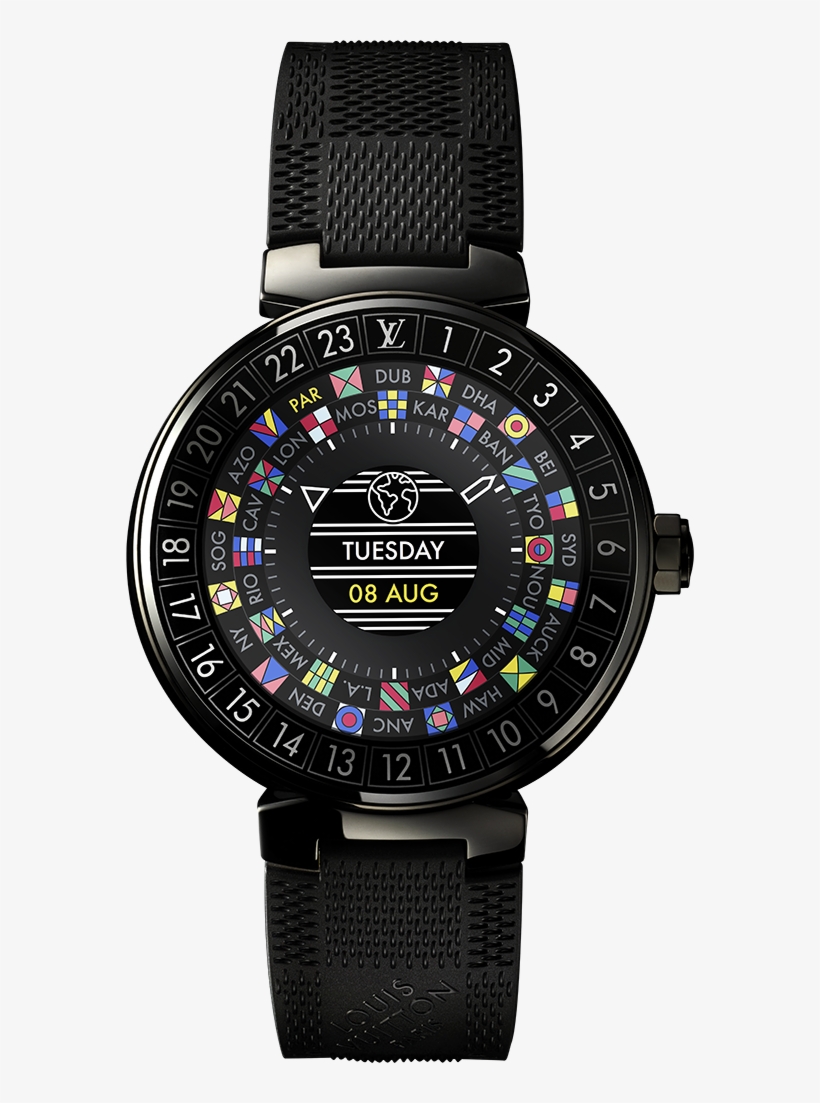 Louis Vuitton, 10th Anniversary Tambour Watches - Louis Vuitton Connected Watch, transparent png download
